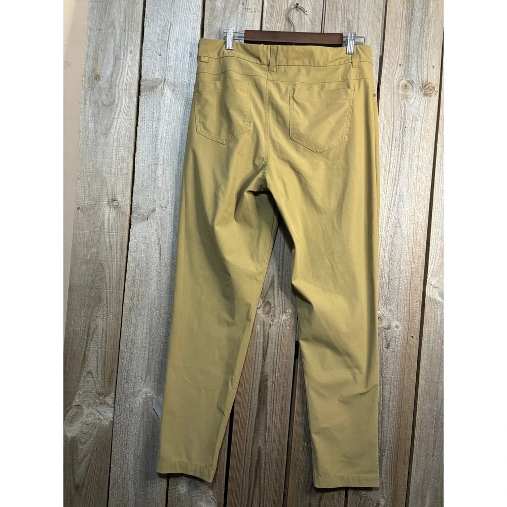 VRST Mens‎ Limitless 5-Pocket Slim Fit Pants Tan Khaki 34x32 MAX200445